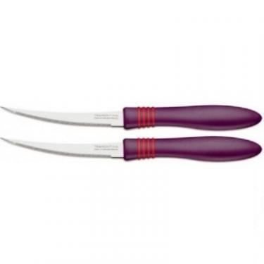 Набор ножей Tramontina COR & COR для томатов 2шт 102 мм Violet Фото 1