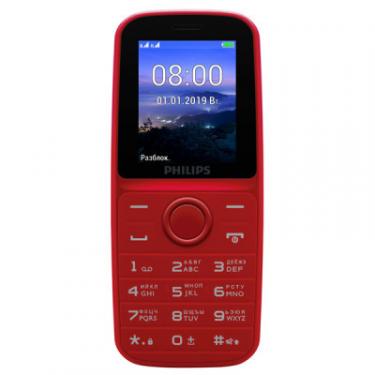 Мобильный телефон Philips Xenium E109 Red Фото