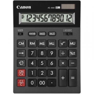Калькулятор Canon AS-444 II Black Фото
