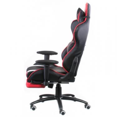 Кресло игровое Special4You ExtremeRace black/red with footrest Фото 1