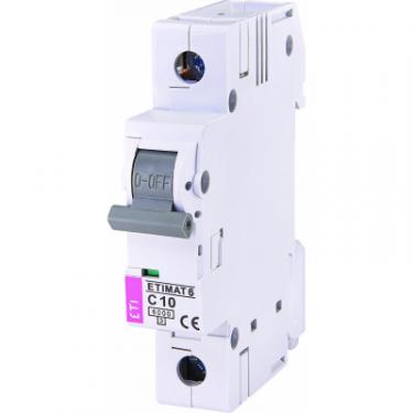 Автоматический выключатель ETI Выключатель автоматический ETIMAT 6 1p С 10А (6 kA Фото