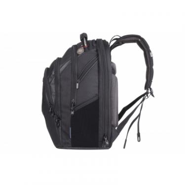 Рюкзак для ноутбука Wenger 17" Ibex Black Leather Фото 2