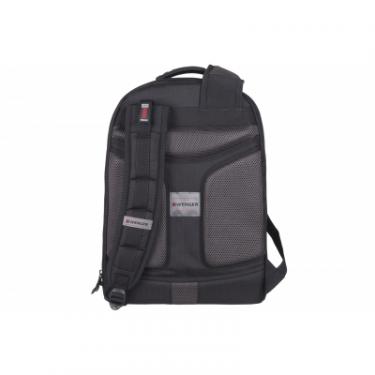 Рюкзак для ноутбука Wenger 17" Ibex Black Leather Фото 4