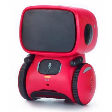 Интерактивная игрушка AT-Robot робот с голосовым управлением красный, рус. Фото