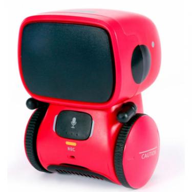 Интерактивная игрушка AT-Robot робот с голосовым управлением красный, рус. Фото 3