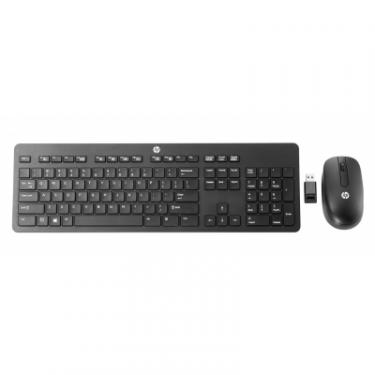 Комплект HP Slim Keyboard and Mouse Black Фото
