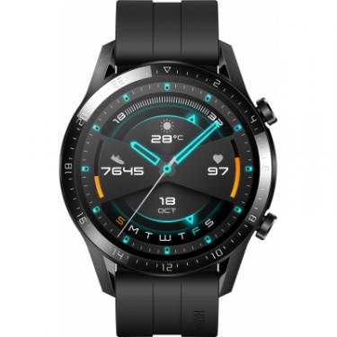 Смарт-часы Huawei Watch GT 2 46mm Sport Black (Latona-B19S) SpO2 Фото 1