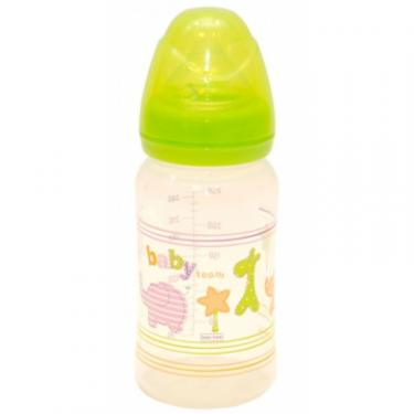Бутылочка для кормления Baby Team с широким горлом, 250мл 6+ Фото