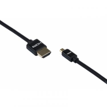 Кабель мультимедийный 2E HDMI to mini HDMI 2.0m Фото 1