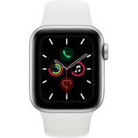 Смарт-часы Apple Watch Series 5 GPS, 40mm Silver Aluminium Case wit Фото