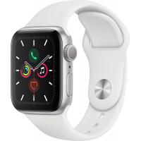 Смарт-часы Apple Watch Series 5 GPS, 40mm Silver Aluminium Case wit Фото 1