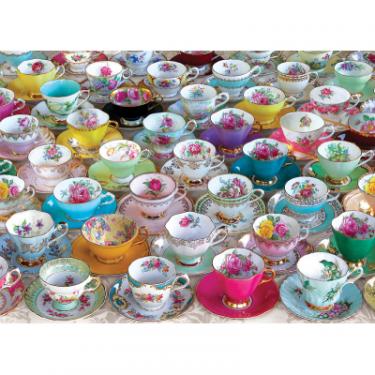 Пазл Eurographics Коллекция чайных чашек 1000 элементов Фото 2