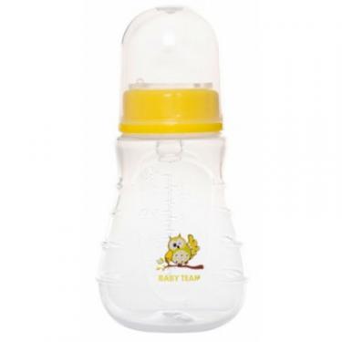 Бутылочка для кормления Baby Team эргономичной формы с силиконовой соской, 150мл Фото 1