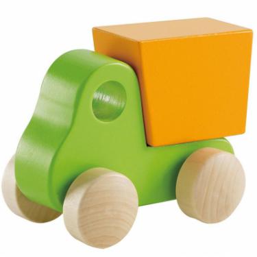 Развивающая игрушка Hape Маленький самосвал, зеленый Фото
