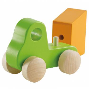 Развивающая игрушка Hape Маленький самосвал, зеленый Фото 1