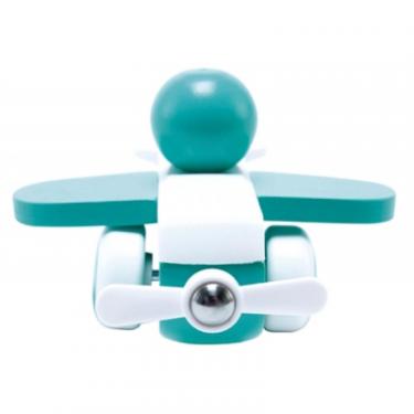 Развивающая игрушка Hape Самолетик, голубой Фото