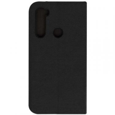 Чехол для мобильного телефона DEF Book Case Fabric PU Black для Xiaomi Note 8T Фото 1