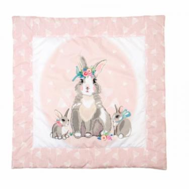 Пеленальный матрасик Верес Кокон с пледом Summer Bunny pink Фото 3