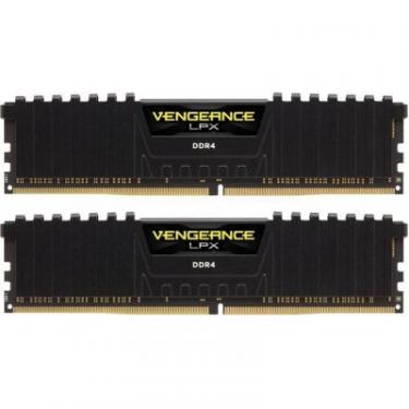 Модуль памяти для компьютера Corsair DDR4 16GB (2x8GB) 3200 MHz Vengeance LPX Black Фото
