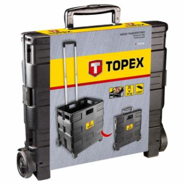 Тележка грузовая Topex универсальный, складной, 35 кг Фото 1