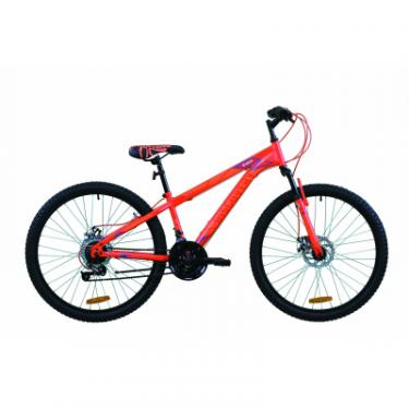 Велосипед Discovery 26" RIDER AM DD рама-13" St 2020 красно-оранжевый Фото
