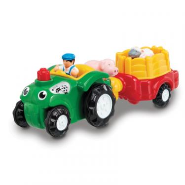 Развивающая игрушка Wow Toys Фермерский трактор Берни Фото 3