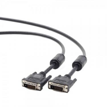 Кабель мультимедийный Cablexpert DVI to DVI 24+1pin, 4.5m Фото 1