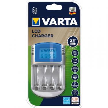 Зарядное устройство для аккумуляторов Varta LCD Charger Фото