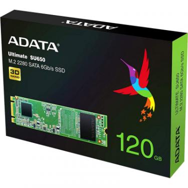 Накопитель SSD ADATA M.2 2280 120GB Фото 1