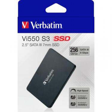 Накопитель SSD Verbatim 2.5" 256GB Фото 6