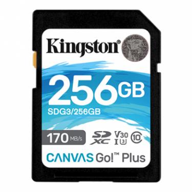 Карта памяти Kingston 256GB SDXC class 10 UHS-I U3 Canvas Go Plus Фото
