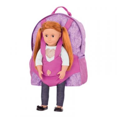 Аксессуар к кукле Our Generation рюкзак фиолетовый Фото 1
