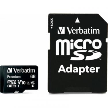 Карта памяти Verbatim 128GB microSDHC class 10 UHS-I Фото