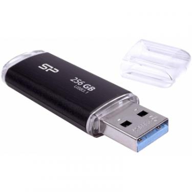 USB флеш накопитель Silicon Power 256GB Blaze b02 Black USB 3.0 Фото 2