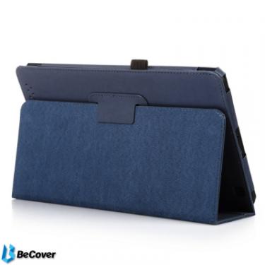 Чехол для планшета BeCover Slimbook для Impression ImPAD P104 Deep Blue Фото 1