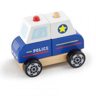 Развивающая игрушка Viga Toys Полицейская машина Фото
