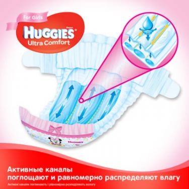 Подгузники Huggies Ultra Comfort Giga 5 для девочек (12-22кг) 64 шт Фото 2