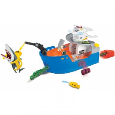 Игровой набор Dickie Toys Катер со шлюпкой Охота на акул Фото 1