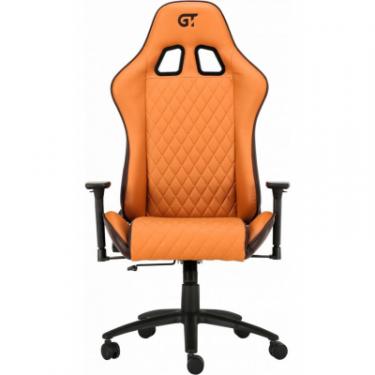 Кресло игровое GT Racer X-2540 Brown/Orange Фото