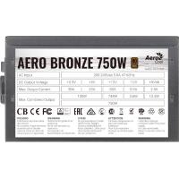 Блок питания AeroCool 750W AERO BRONZE Фото 3
