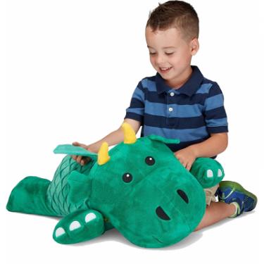 Мягкая игрушка Melissa&Doug Плюшевий дракон / подушка, 70 см Фото 1
