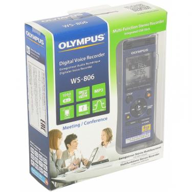 Цифровой диктофон Olympus WS-806 Blue (4GB) Фото 7