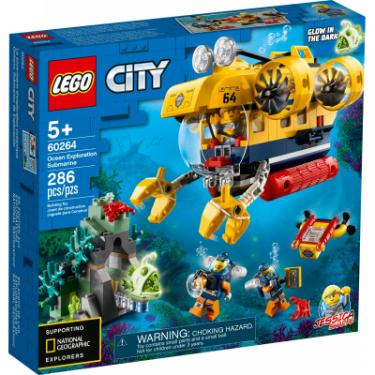 Конструктор LEGO City Океан: исследовательская подводная лодка 286 Фото