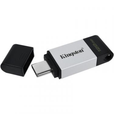 USB флеш накопитель Kingston 128GB DataTraveler 80 USB 3.2/Type-C Фото 2