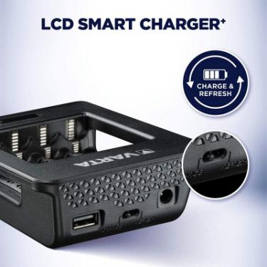 Зарядное устройство для аккумуляторов Varta LCD Smart Plus CHARGER +4*AA 2100 mAh Фото 5