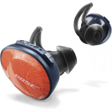 Наушники Bose SoundSport Free Wireless Headphones Orange/Blue Фото 3