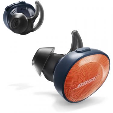Наушники Bose SoundSport Free Wireless Headphones Orange/Blue Фото 4
