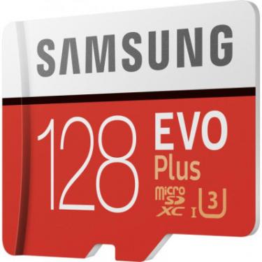 Карта памяти Samsung 128GB microSDXC class 10 UHS-I EVO Plus Фото 1