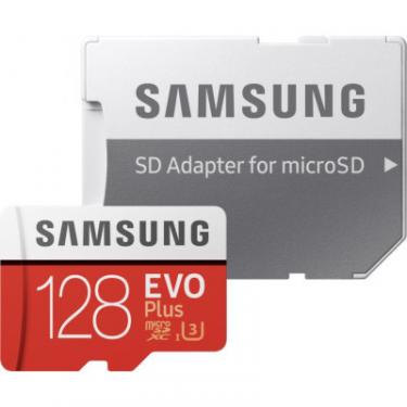 Карта памяти Samsung 128GB microSDXC class 10 UHS-I EVO Plus Фото 3