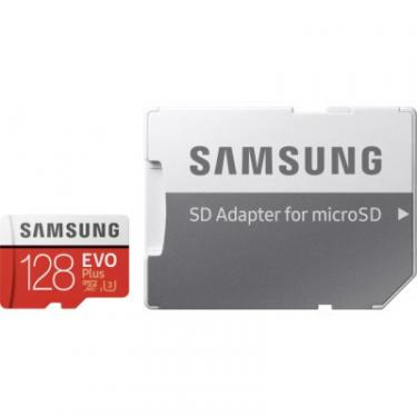 Карта памяти Samsung 128GB microSDXC class 10 UHS-I EVO Plus Фото 5